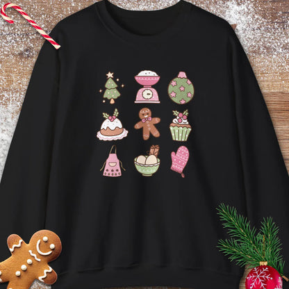 Christmas Grid Sweatshirt