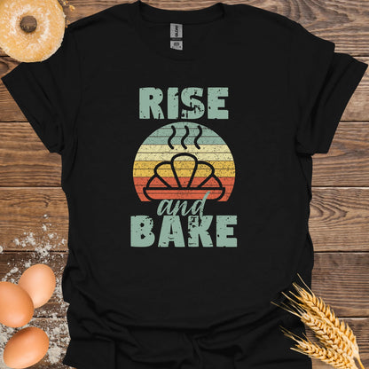 Rise and Bake Sunrise Croissant T-Shirt