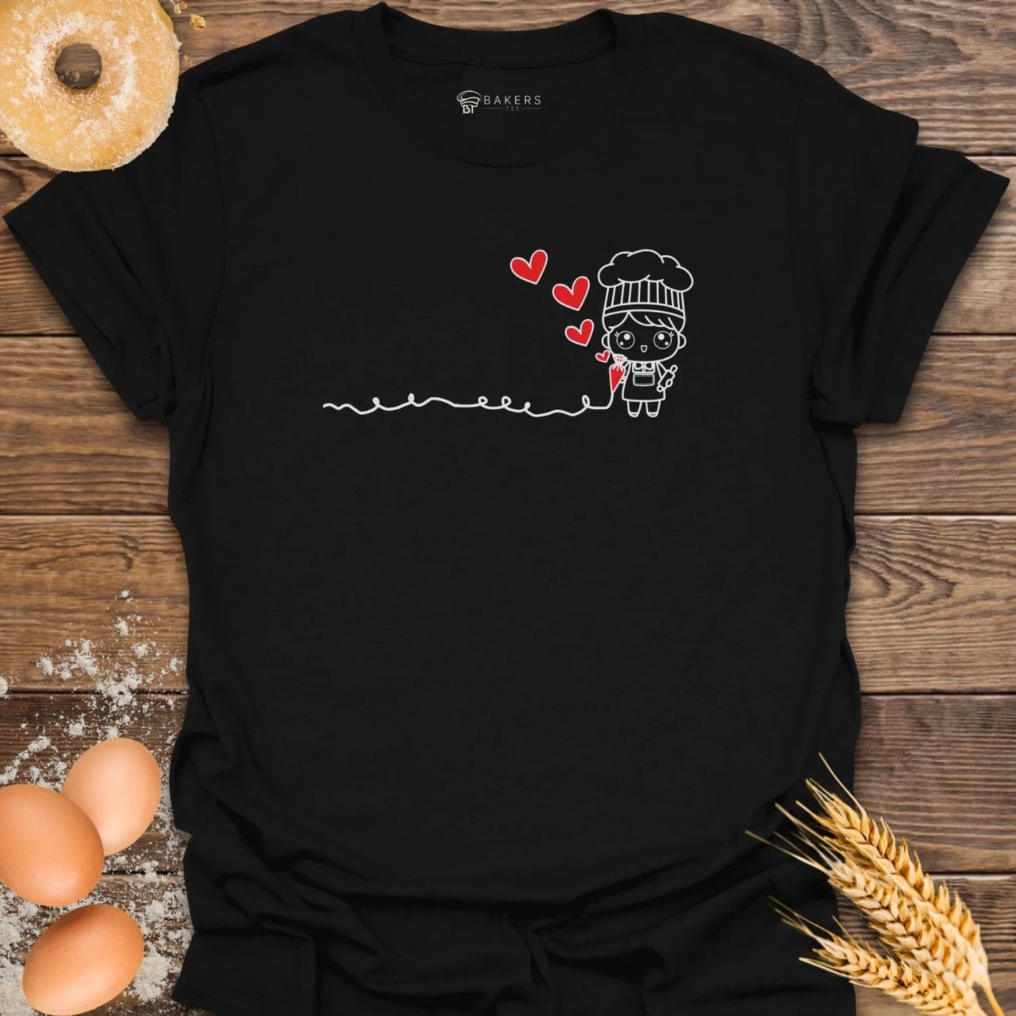 Piping Love T-Shirt