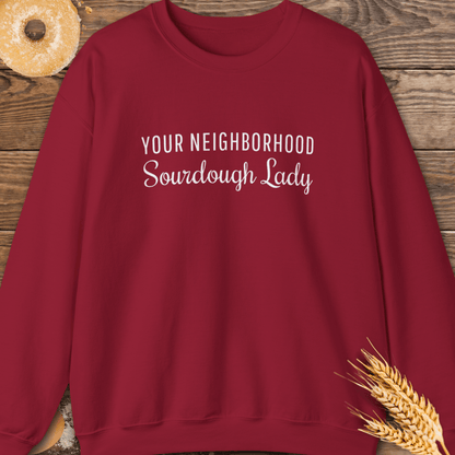 Neighborhood Sourdough Lady Sweatshirt