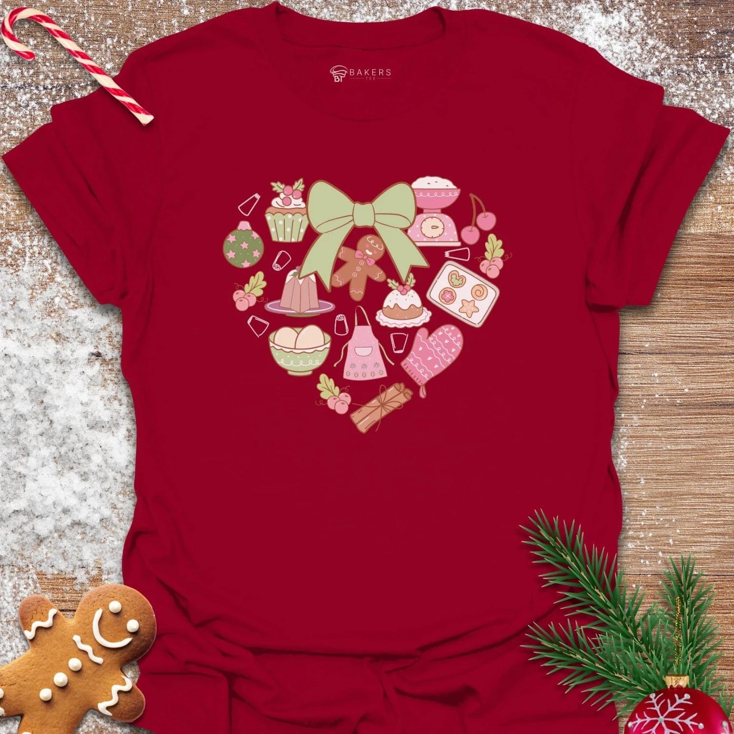 Christmas Heart T-Shirt