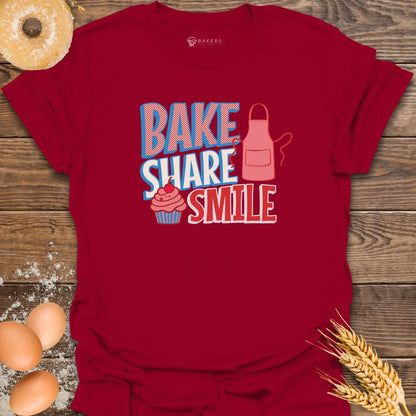 Bake Share Smile T-Shirt