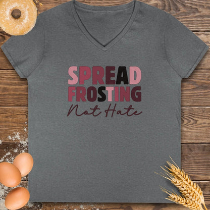 Spread Frosting V-Neck T-Shirt