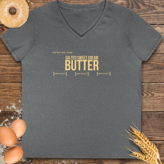 Salted Butter V-Neck