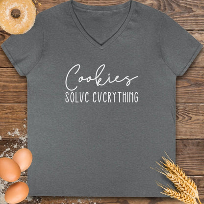 Cookies Solve V-Neck