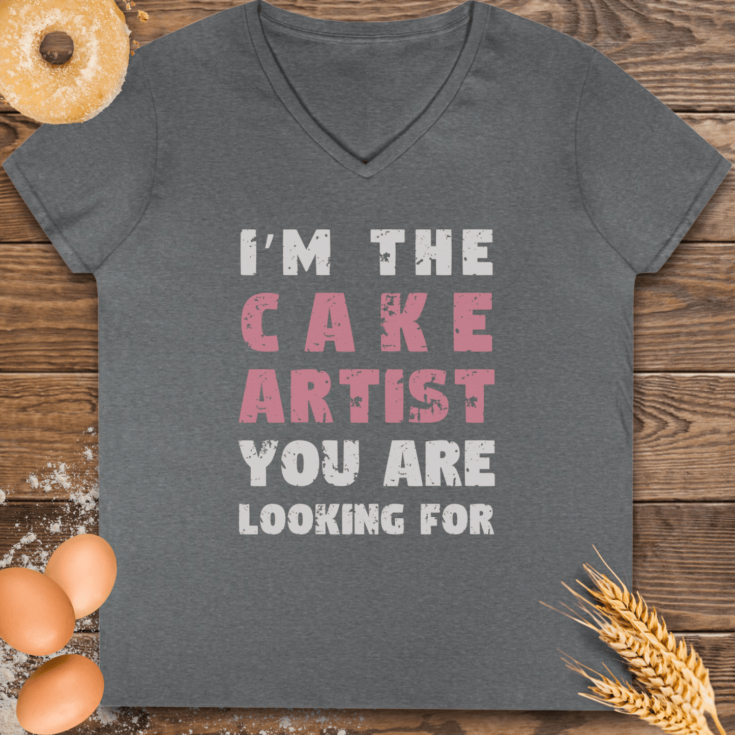 I'm the Cake Artist V-Neck