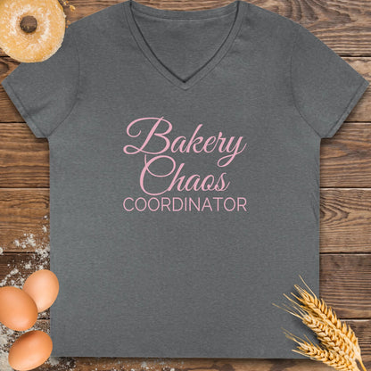 Bakery Chaos V-Neck T-Shirt