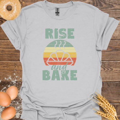 Rise and Bake Sunrise Croissant T-Shirt