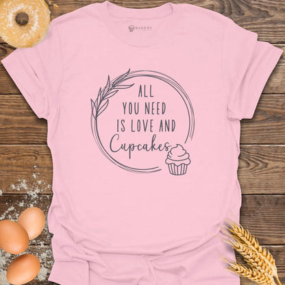 Love and Cupcakes T-Shirt