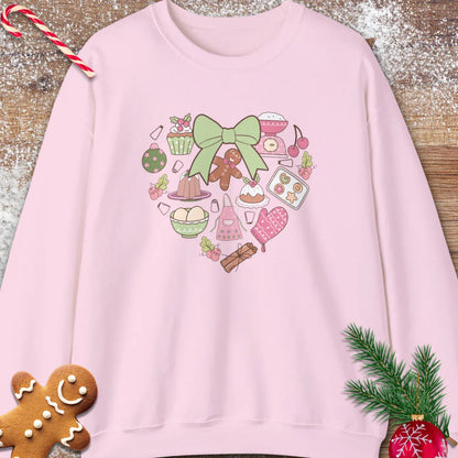 Christmas Heart Sweatshirt