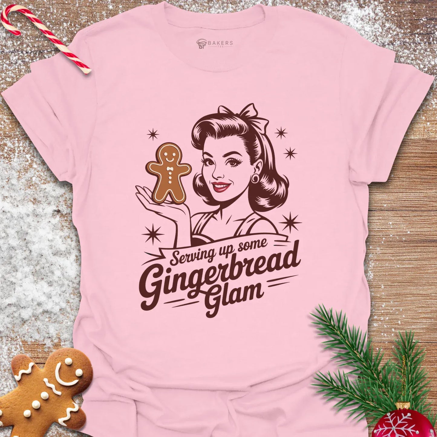 Gingerbread Glam T-Shirt