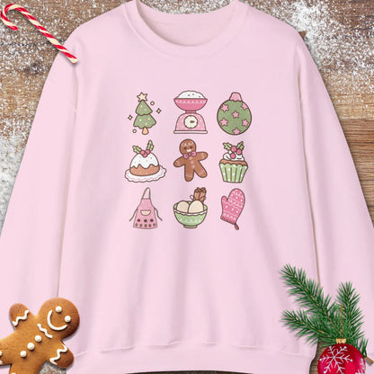 Christmas Grid Sweatshirt