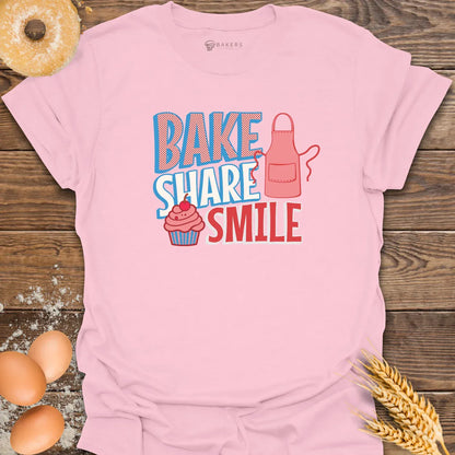 Bake Share Smile T-Shirt