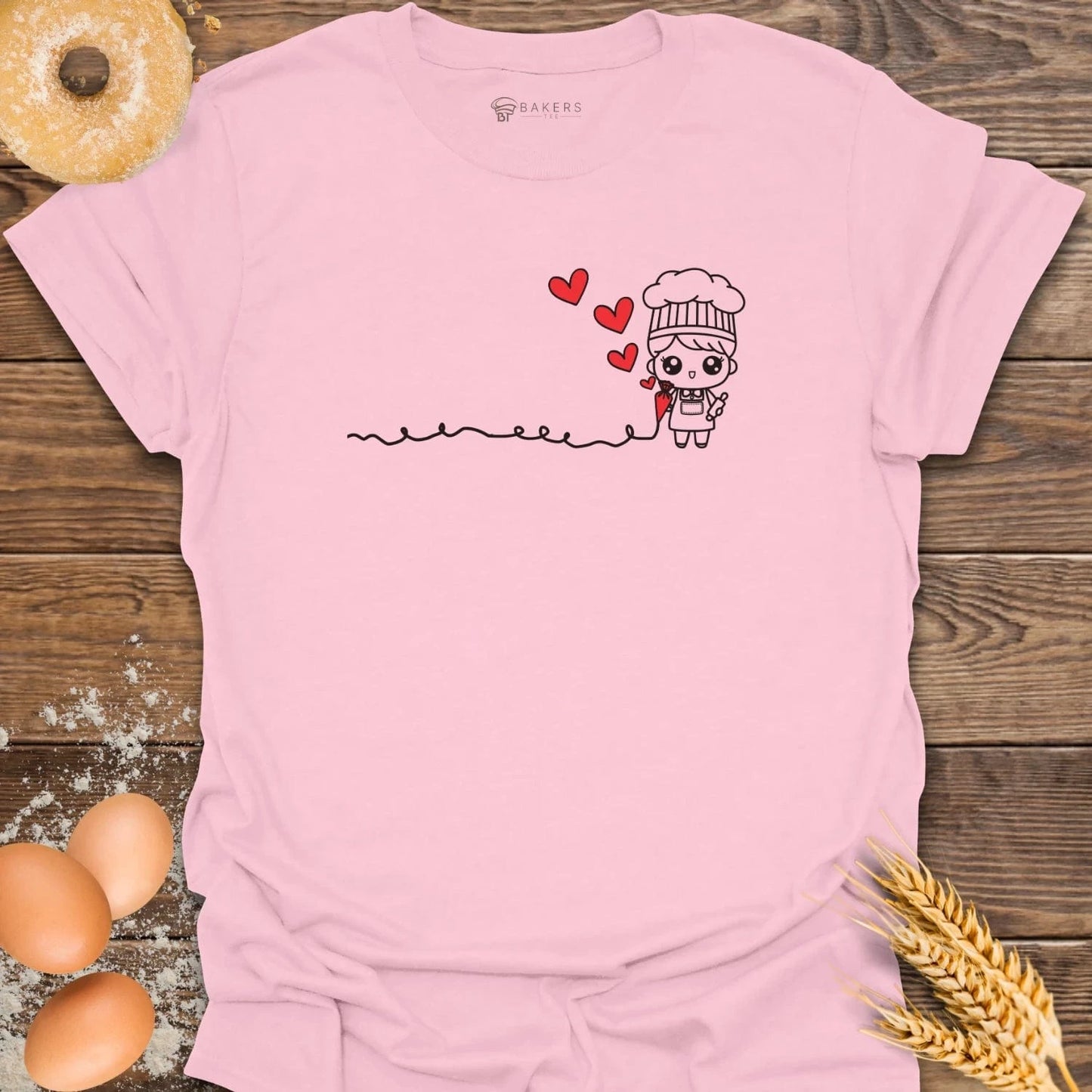 Piping Love T-Shirt