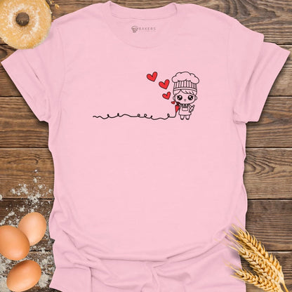 Piping Love T-Shirt