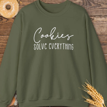 Cookies Solve Sweatshirt