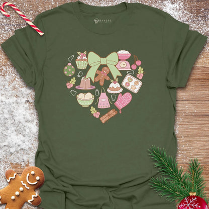Christmas Heart T-Shirt