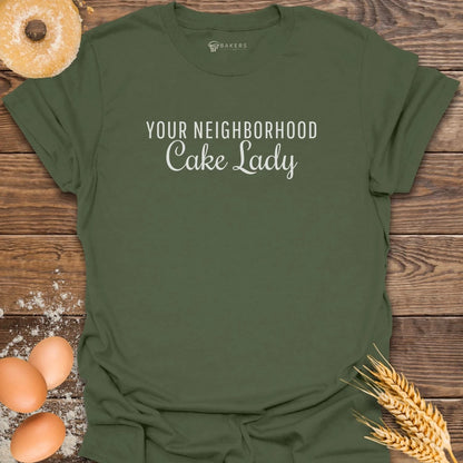 Neighborhood Cake Lady T-Shirt