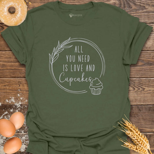 Love and Cupcakes T-Shirt