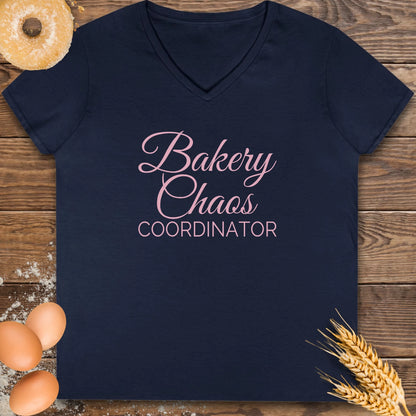 Bakery Chaos V-Neck T-Shirt