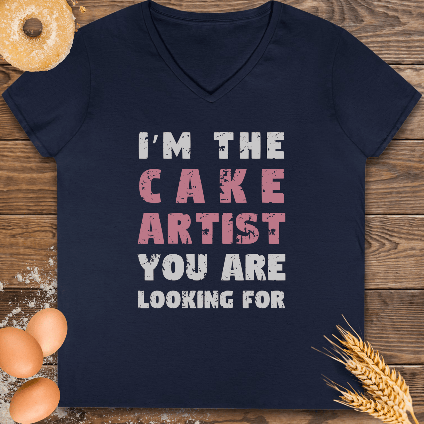 I'm the Cake Artist V-Neck