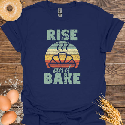 Rise and Bake Sunrise Croissant T-Shirt