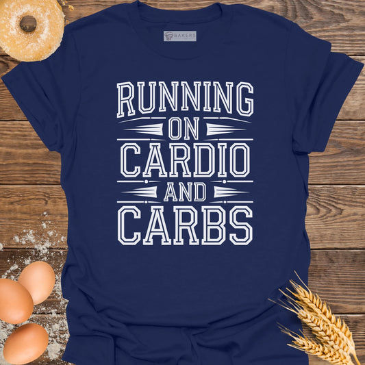 Running on Cardio and Carbs T-Shirt