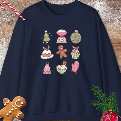 Christmas Grid Sweatshirt