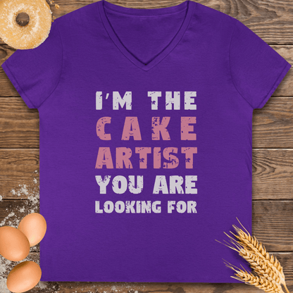I'm the Cake Artist V-Neck