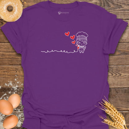 Piping Love T-Shirt