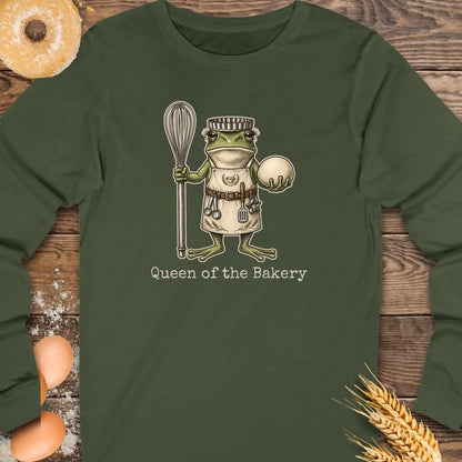 Queen Bakery Long Sleeve Tee