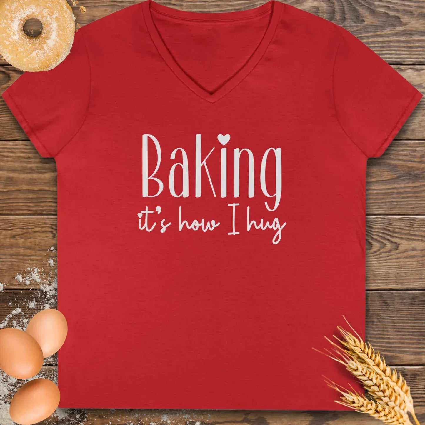 Baking Hug V-Neck