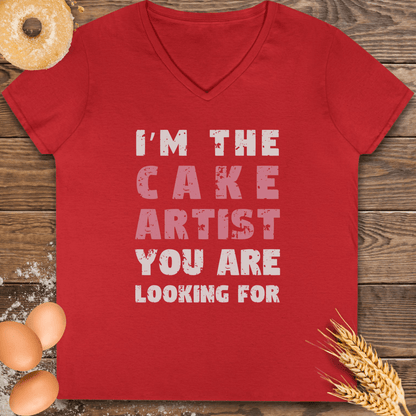 I'm the Cake Artist V-Neck