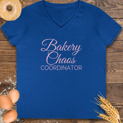 Bakery Chaos V-Neck T-Shirt