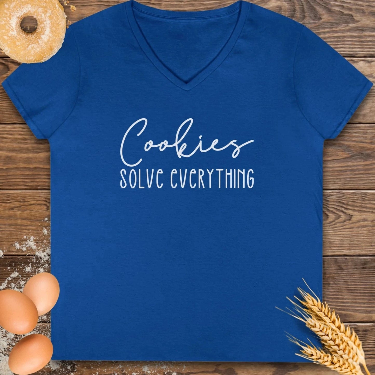 Cookies Solve V-Neck