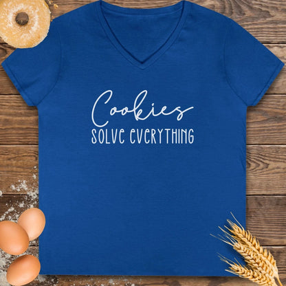 Cookies Solve V-Neck