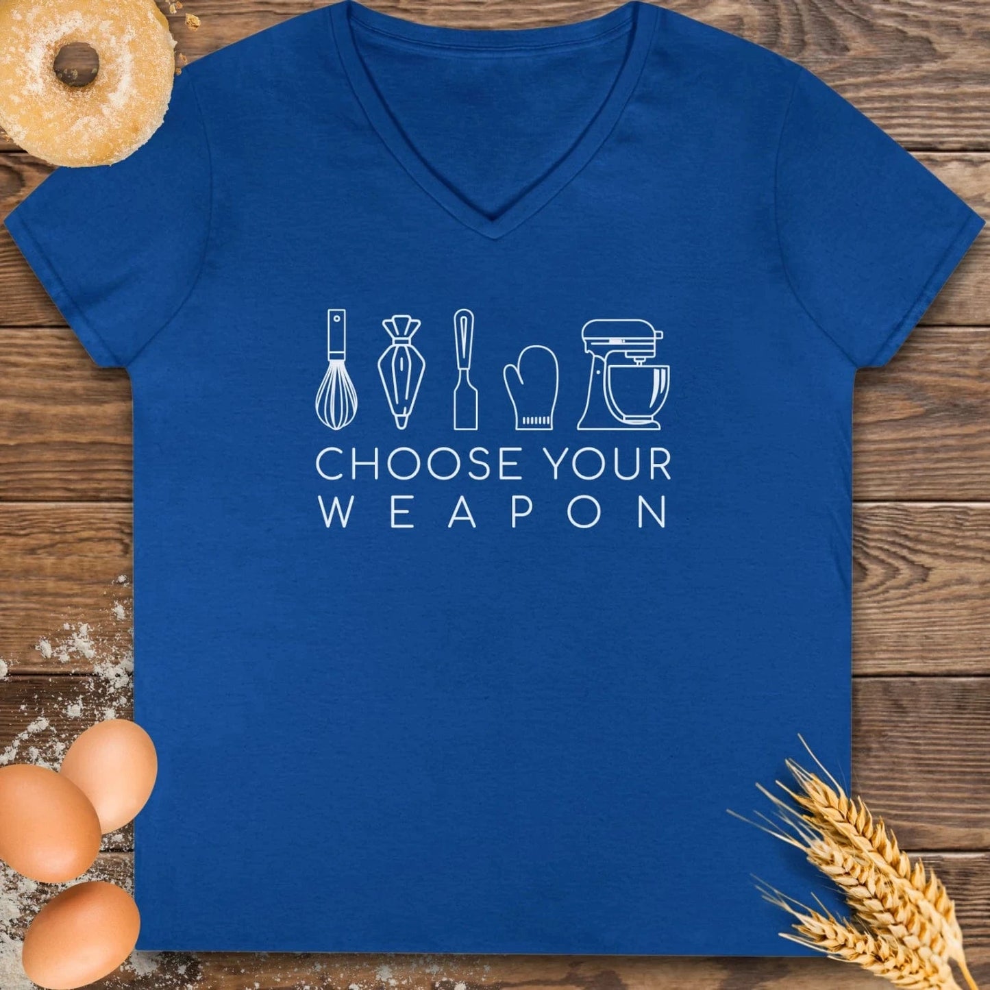 Choose Your Weapon V-Neck T-Shirt