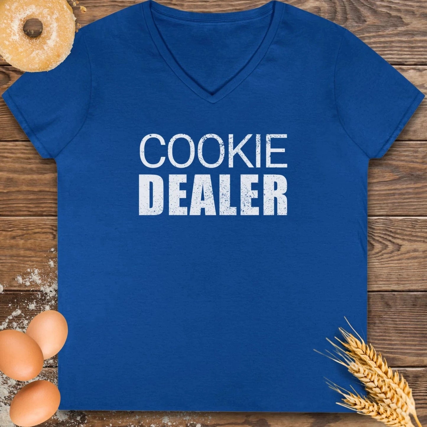 Cookie Dealer V-Neck T-Shirt