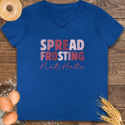 Spread Frosting V-Neck T-Shirt