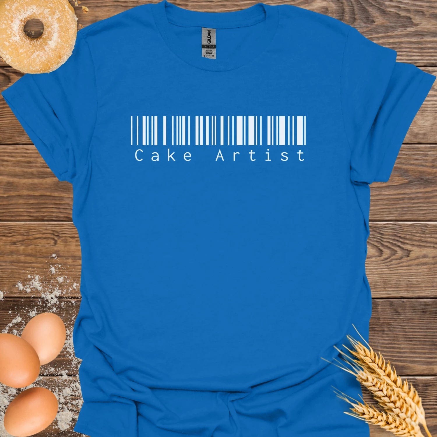 Cake Artist Barcode T-Shirt – Bakers Tee