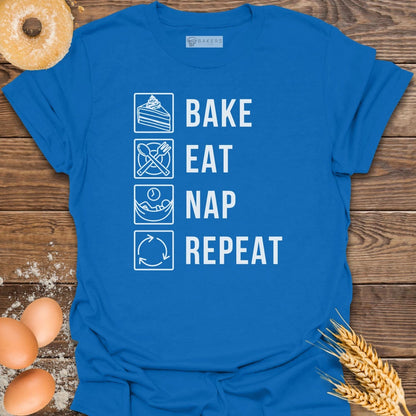 Bake Eat Nap Repeat T-Shirt