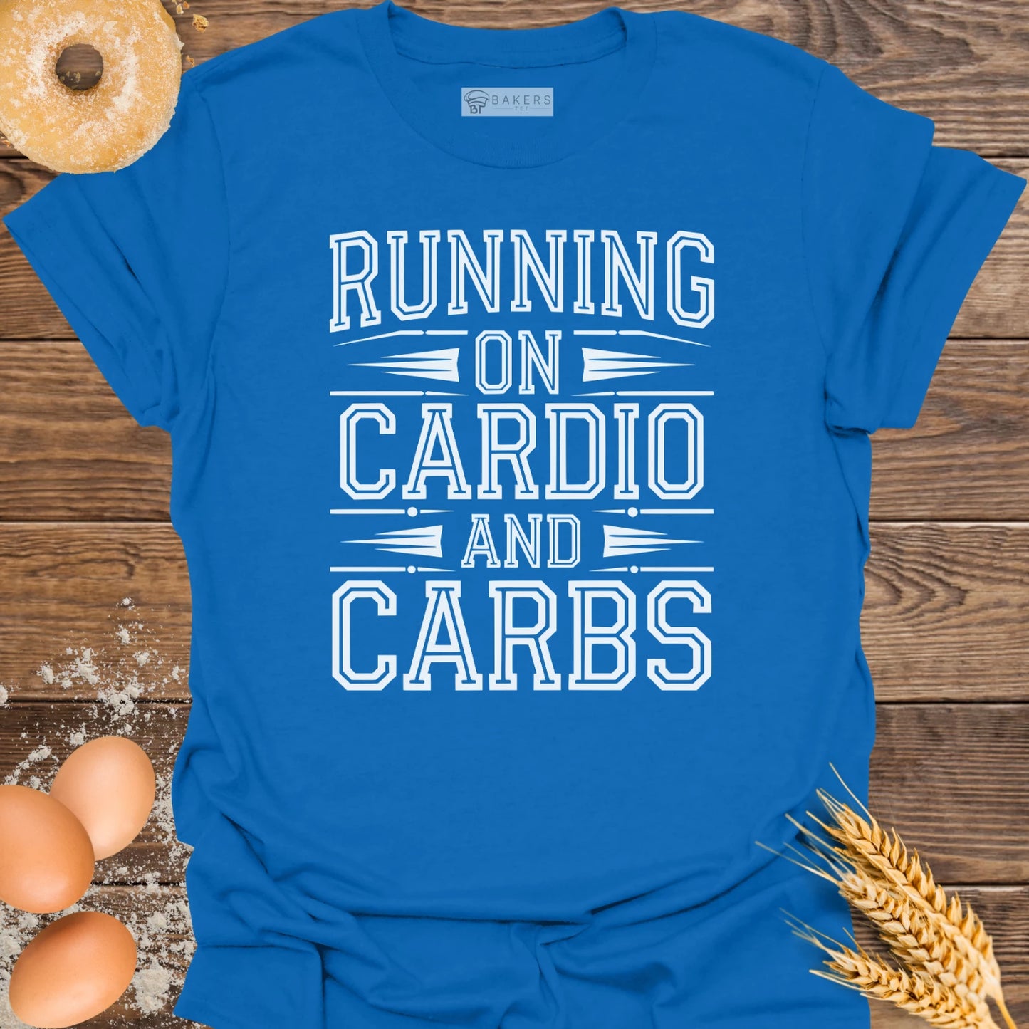 Running on Cardio and Carbs T-Shirt