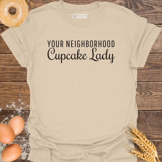 Neighborhood Cupcake Lady T-Shirt