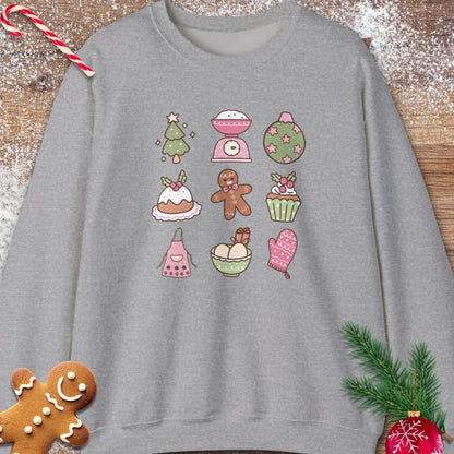 Christmas Grid Sweatshirt