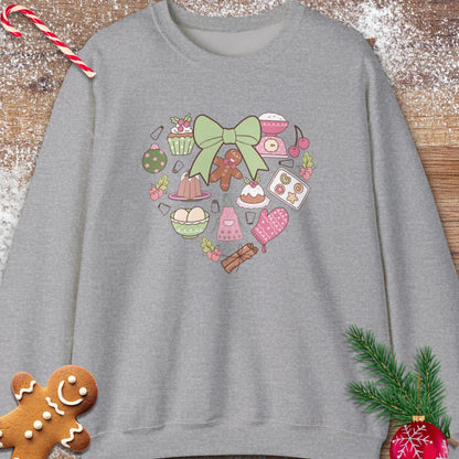 Christmas Heart Sweatshirt