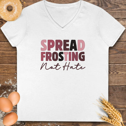Spread Frosting V-Neck T-Shirt