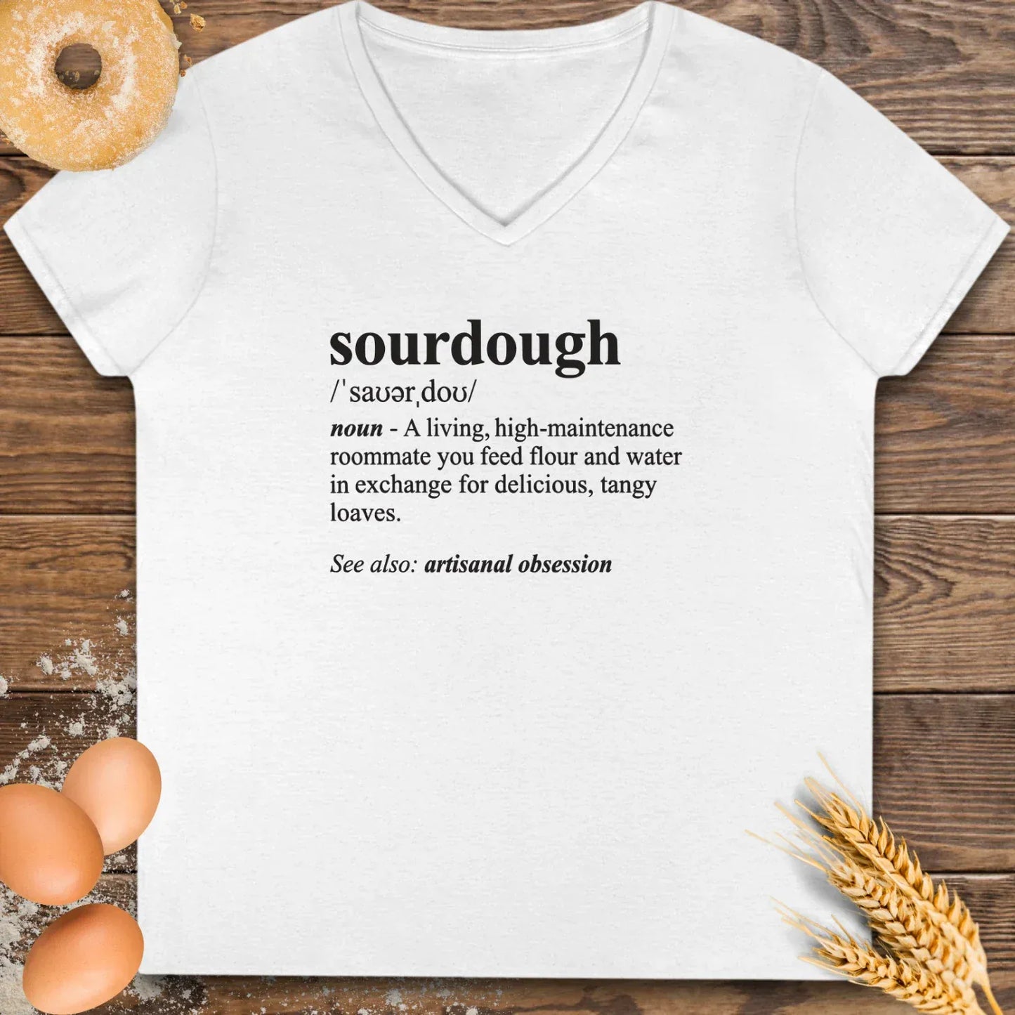 Sourdough Definition V-Neck