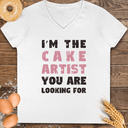I'm the Cake Artist V-Neck