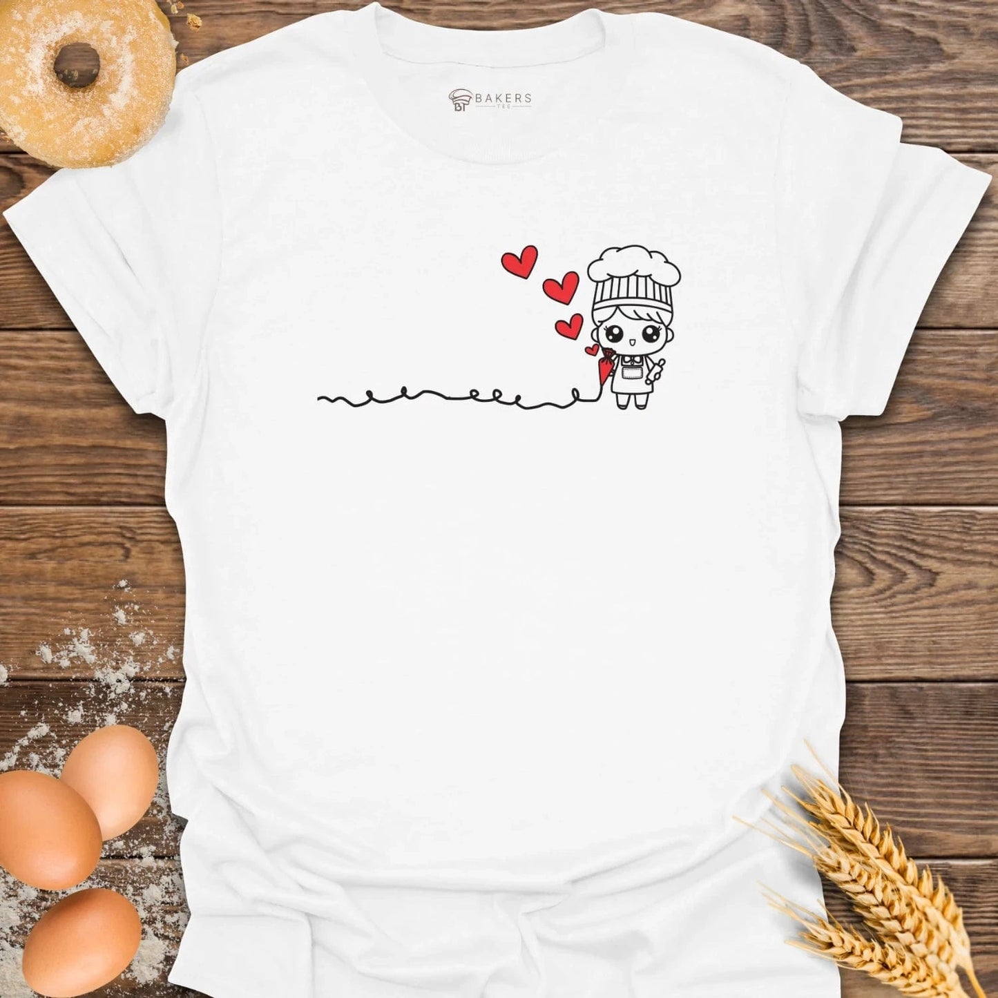 Piping Love T-Shirt