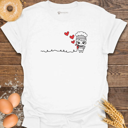 Piping Love T-Shirt